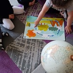 Obieg wody w przyrodzie poznają 5-latki z grupy